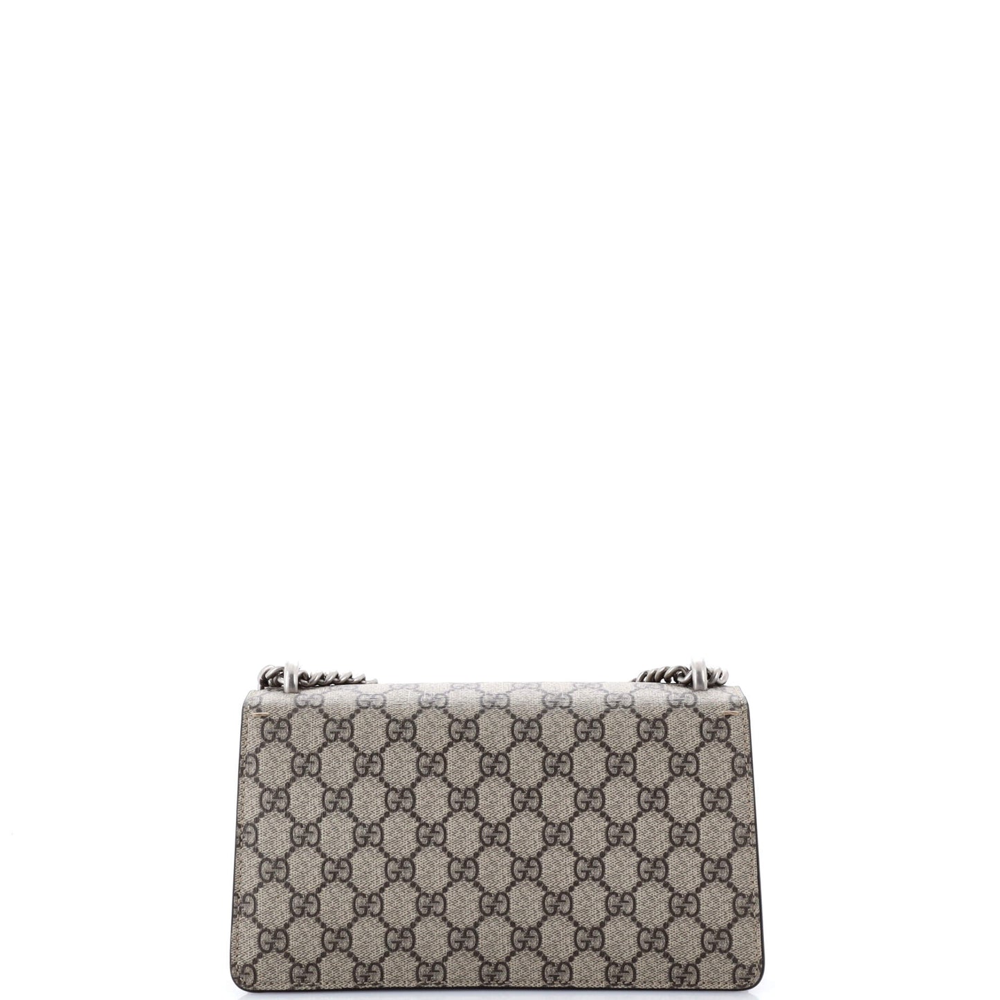 Dionysus Bag GG Coated Canvas with Crystal Embellished Metal Small