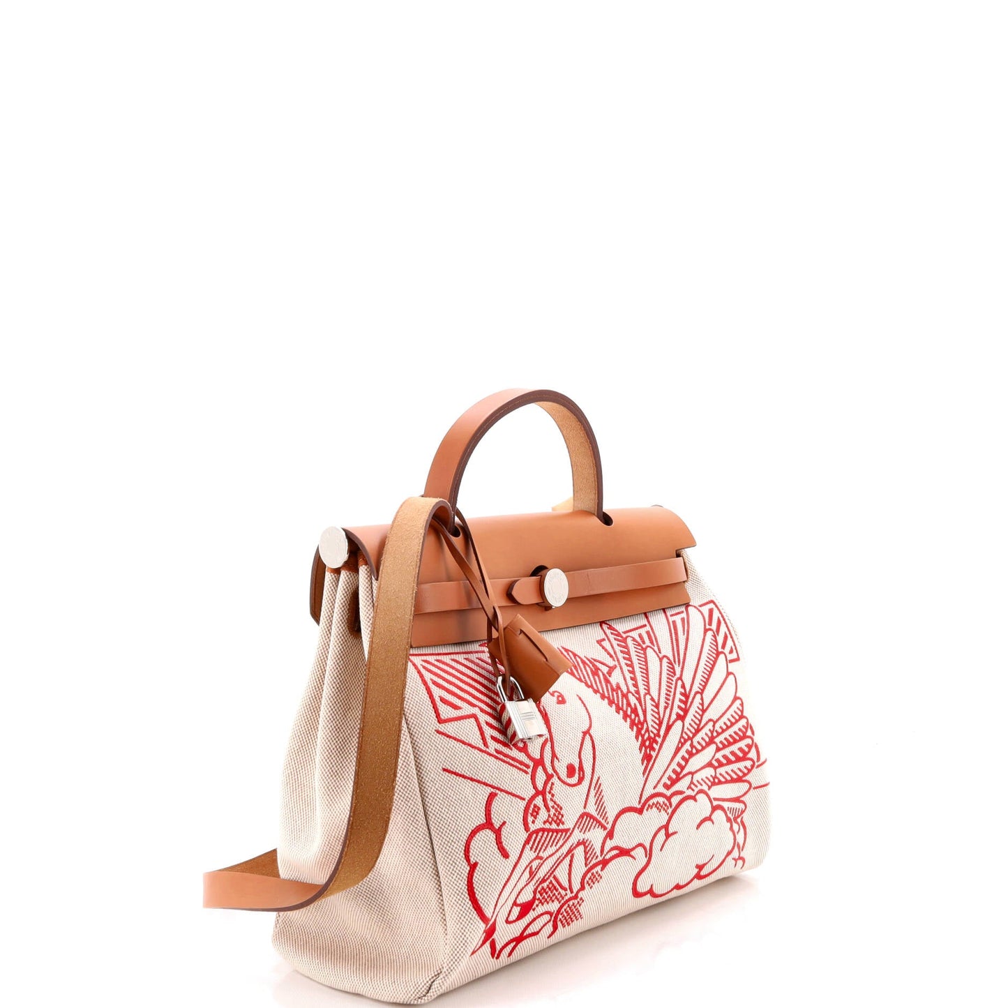 Herbag Zip Pegase Pop Toile and Leather 31