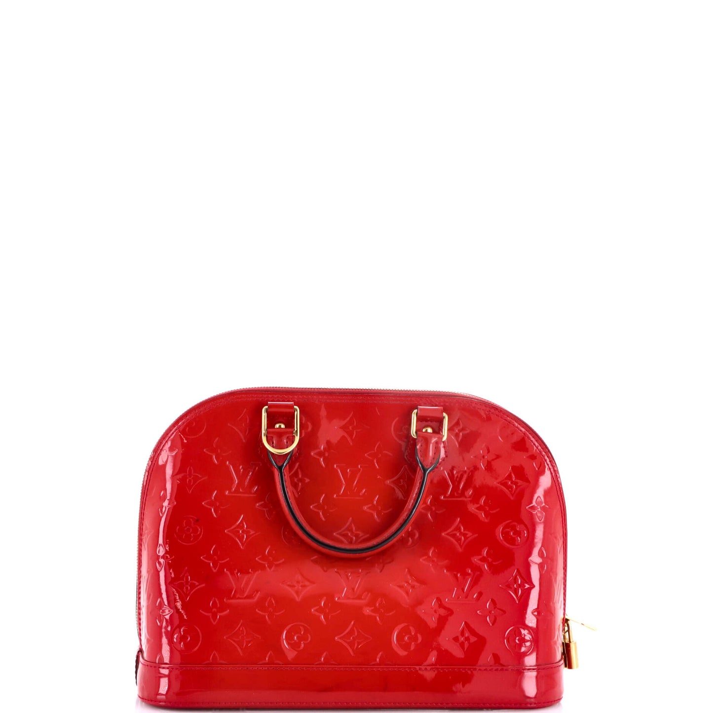 Alma Handbag Monogram Vernis PM