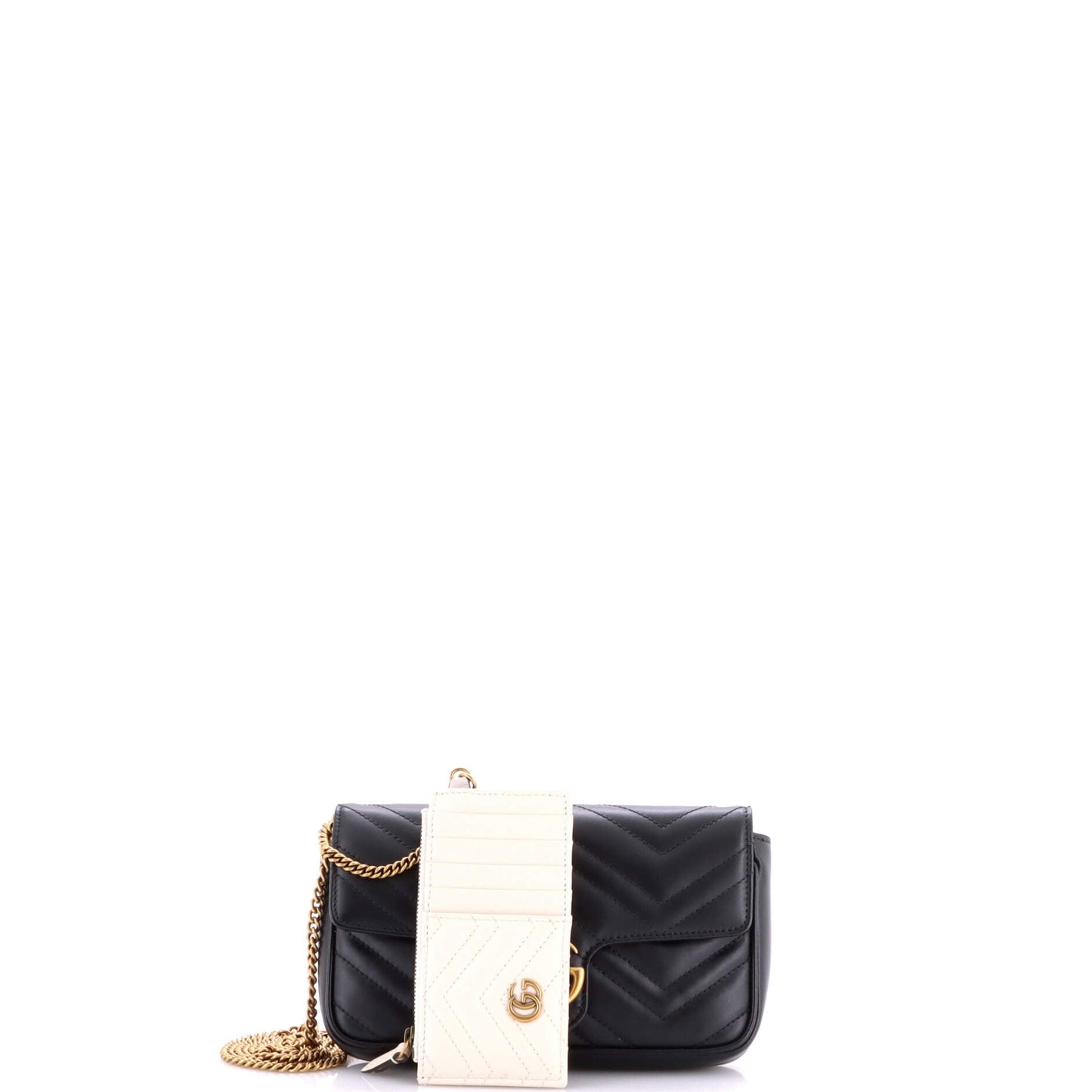 GG Marmont Wallet on Chain Matelasse Leather Mini