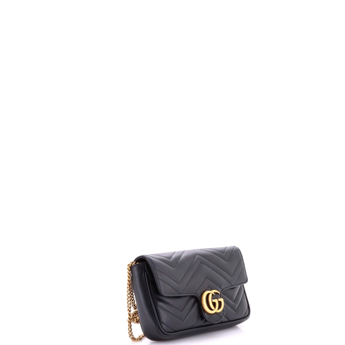 GG Marmont Wallet on Chain Matelasse Leather Mini