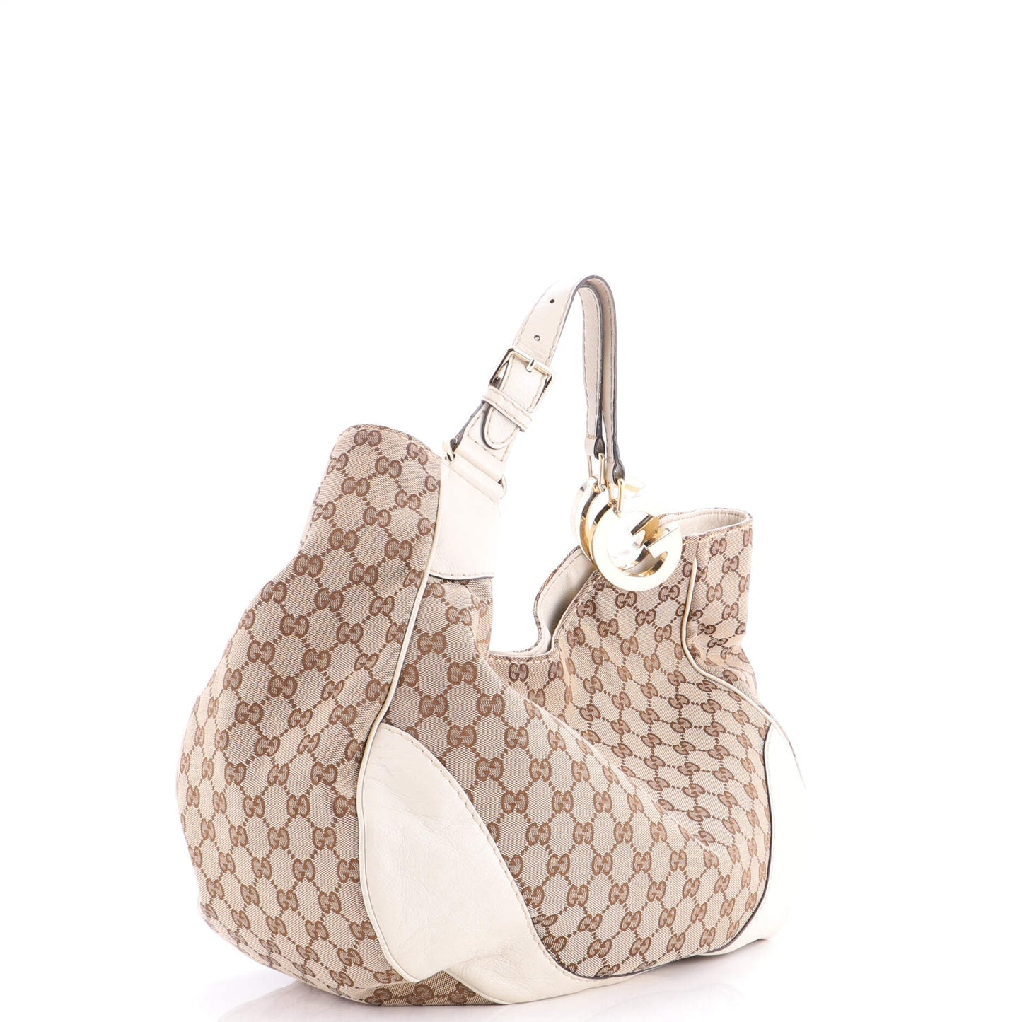 Charlotte Tote GG Canvas with Leather Large