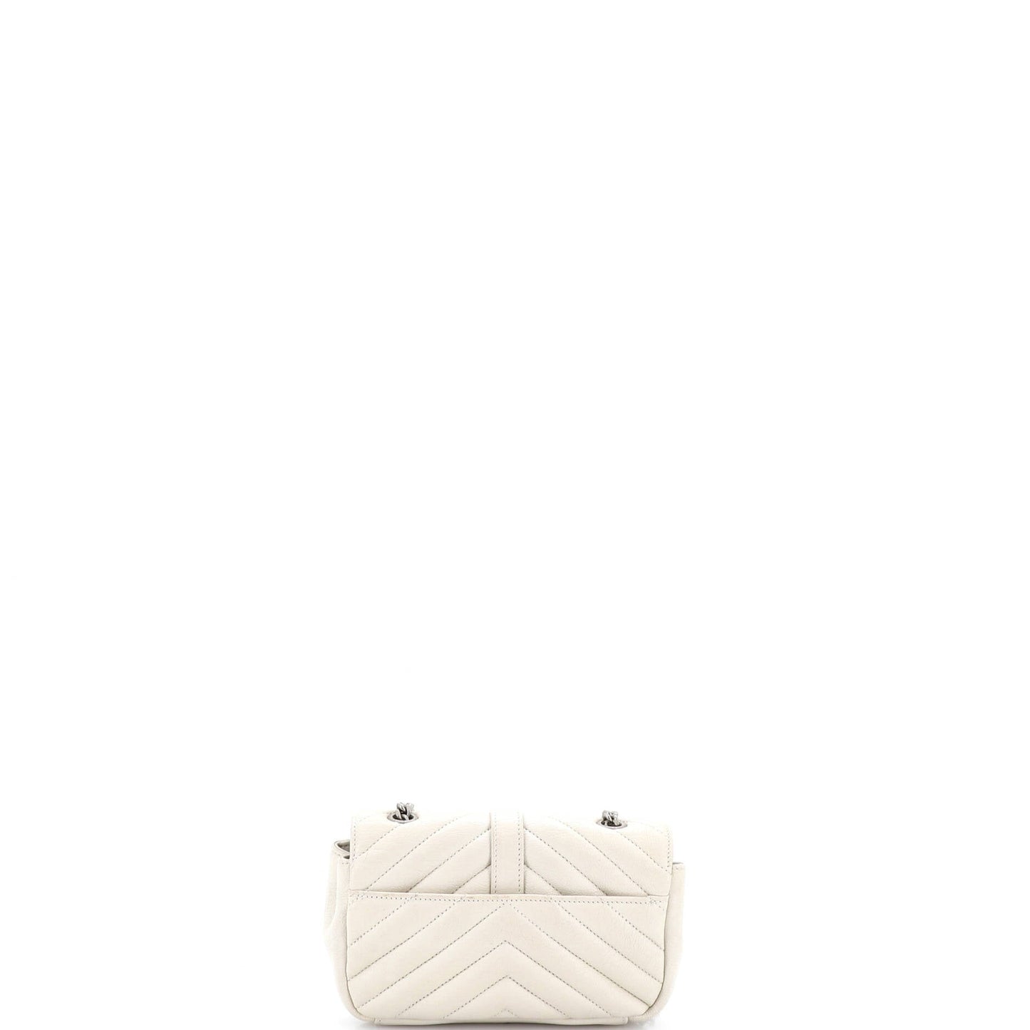 Classic Monogram Crossbody Bag Matelasse Chevron Leather Baby