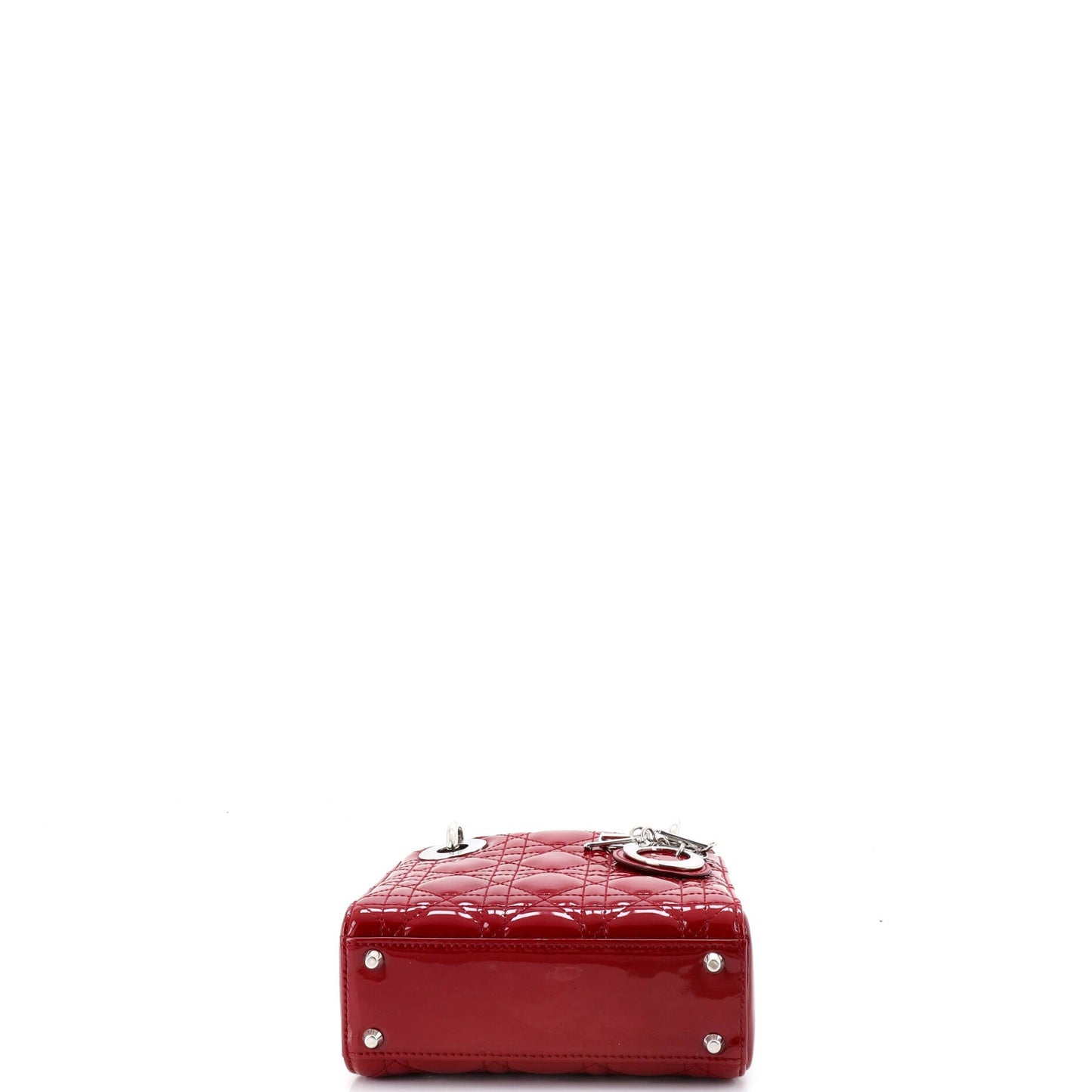 Lady Dior Bag Cannage Quilt Patent Mini