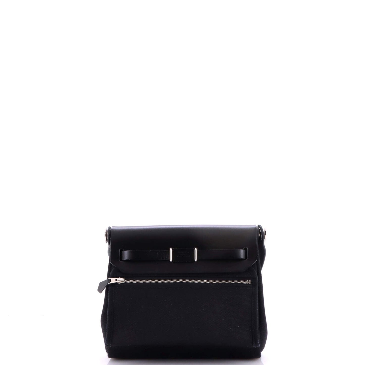 Herbag Zip Toile and Leather 20