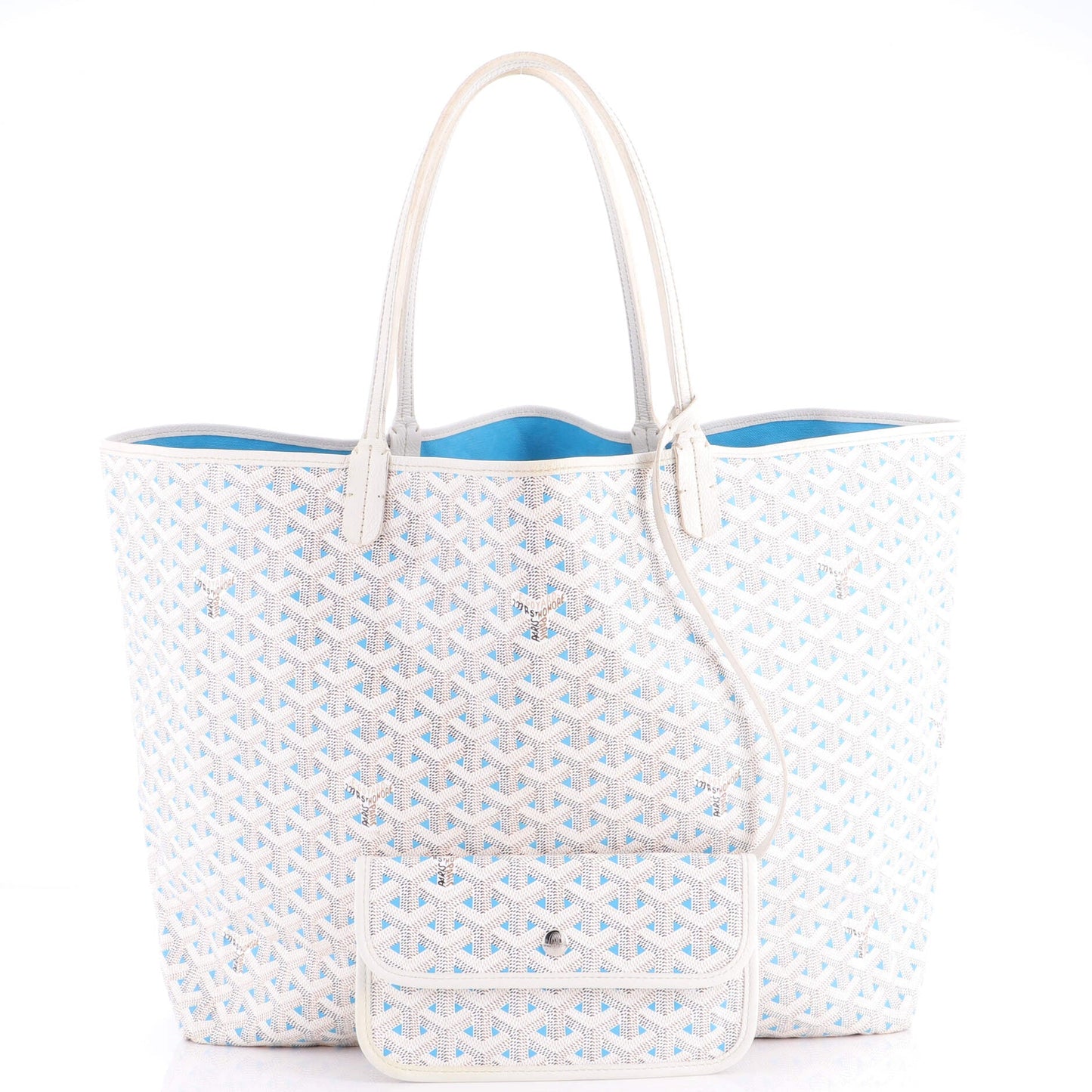 Saint Louis Tote Claire Voie Coated Canvas GM