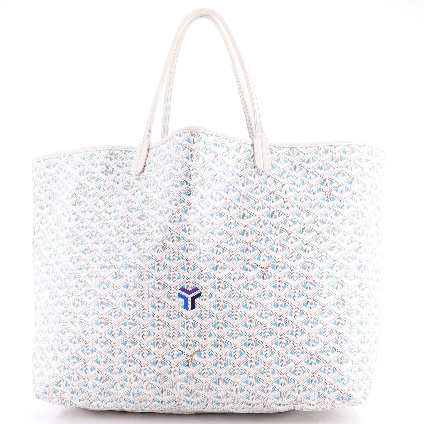 Saint Louis Tote Claire Voie Coated Canvas GM