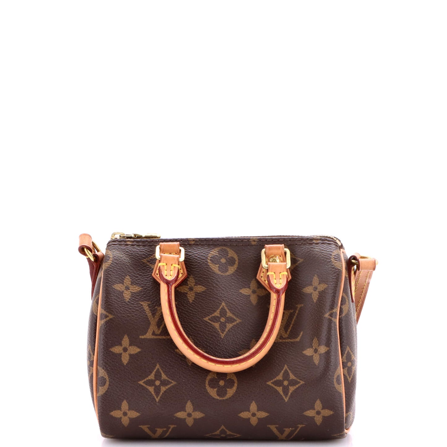 Speedy Bandouliere Bag Monogram Canvas Nano