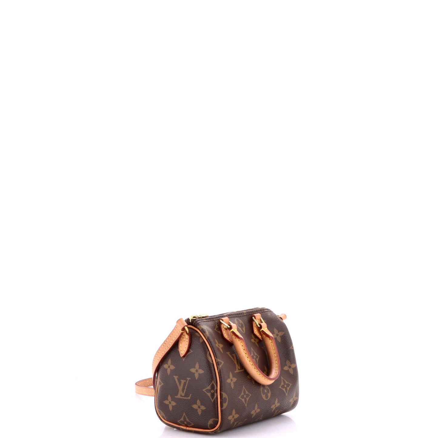 Speedy Bandouliere Bag Monogram Canvas Nano