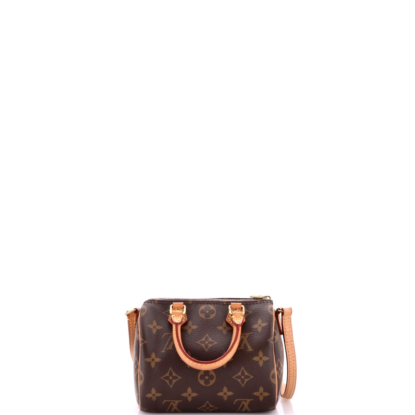 Speedy Bandouliere Bag Monogram Canvas Nano