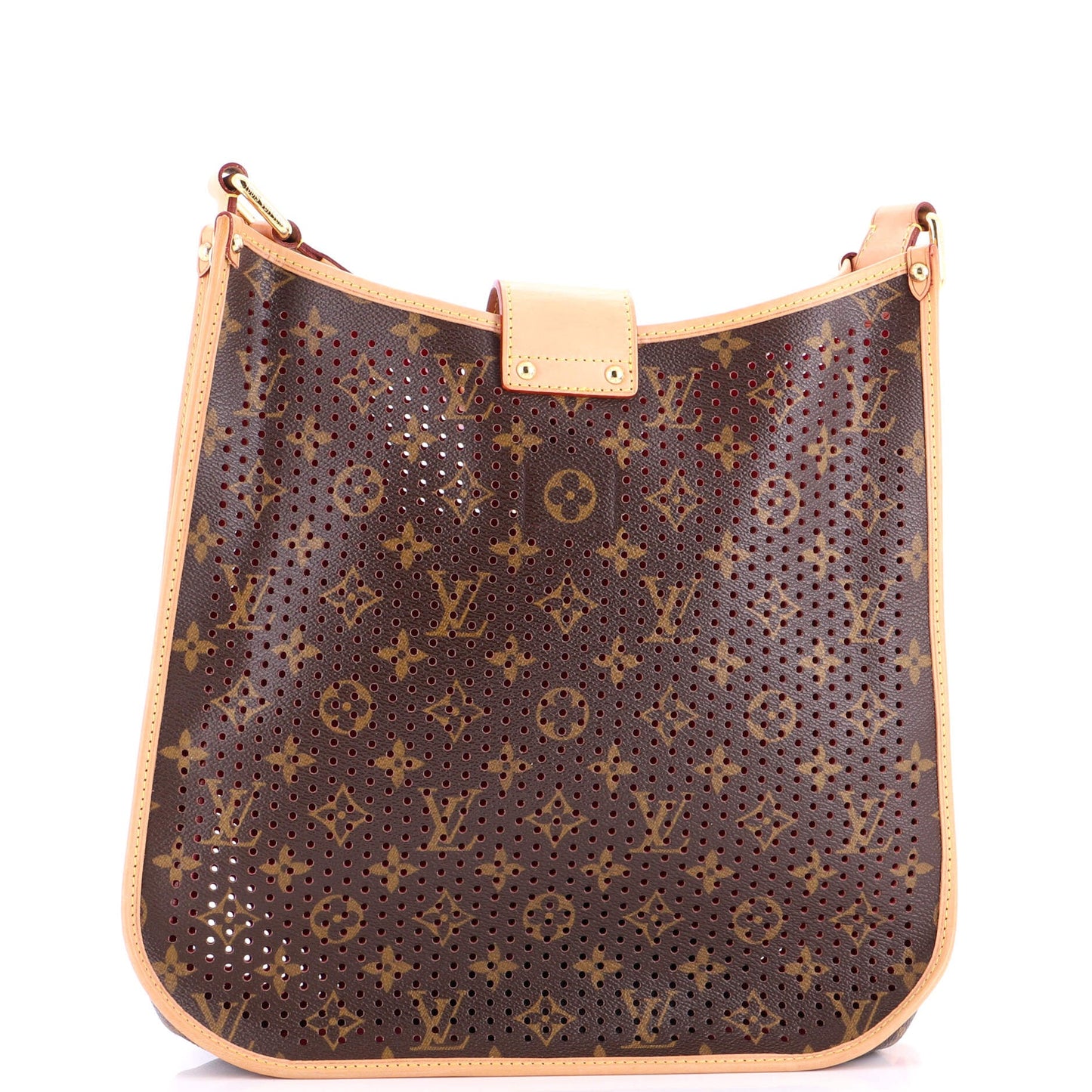 Musette Handbag Perforated Monogram Canvas
