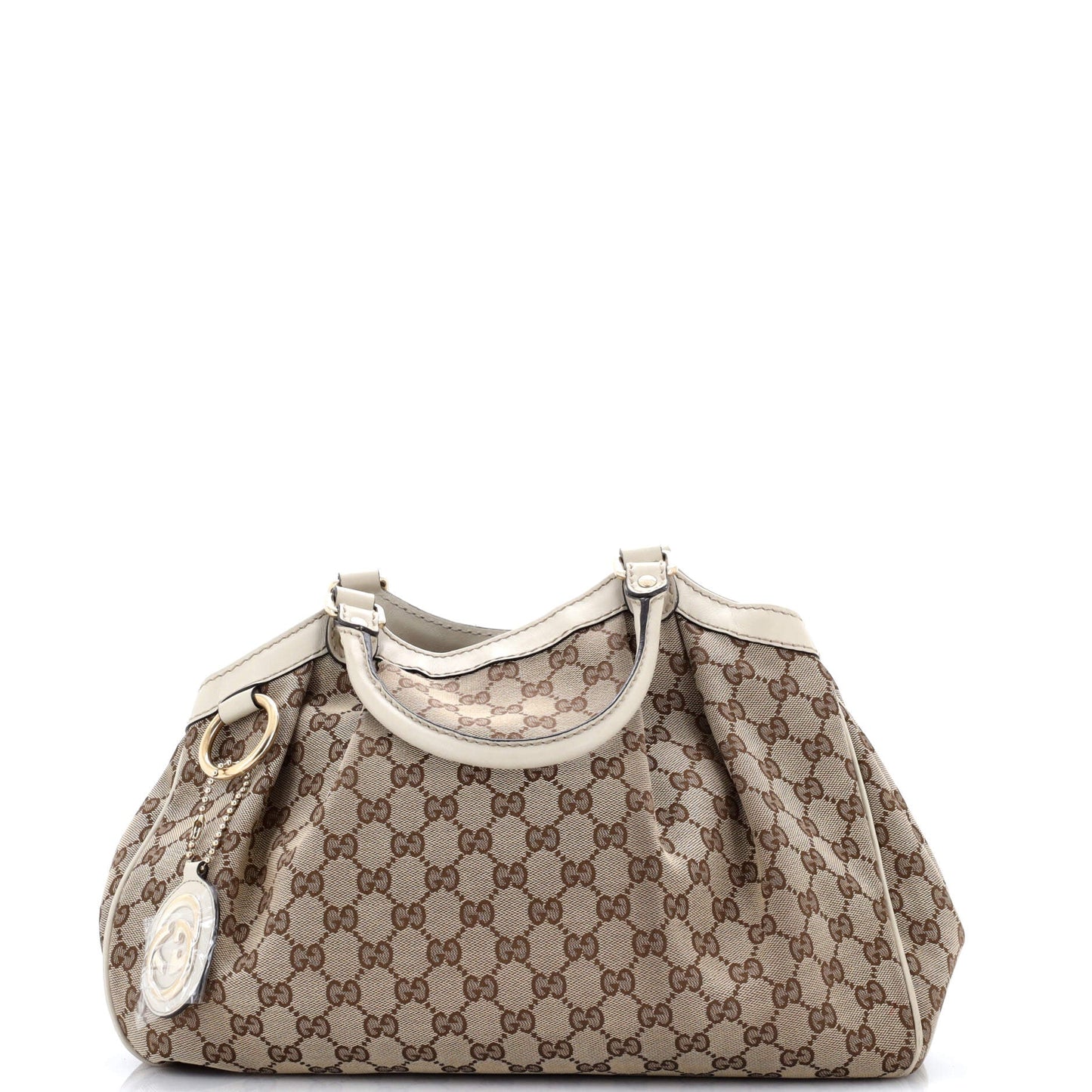 Sukey Tote GG Canvas with Leather Medium