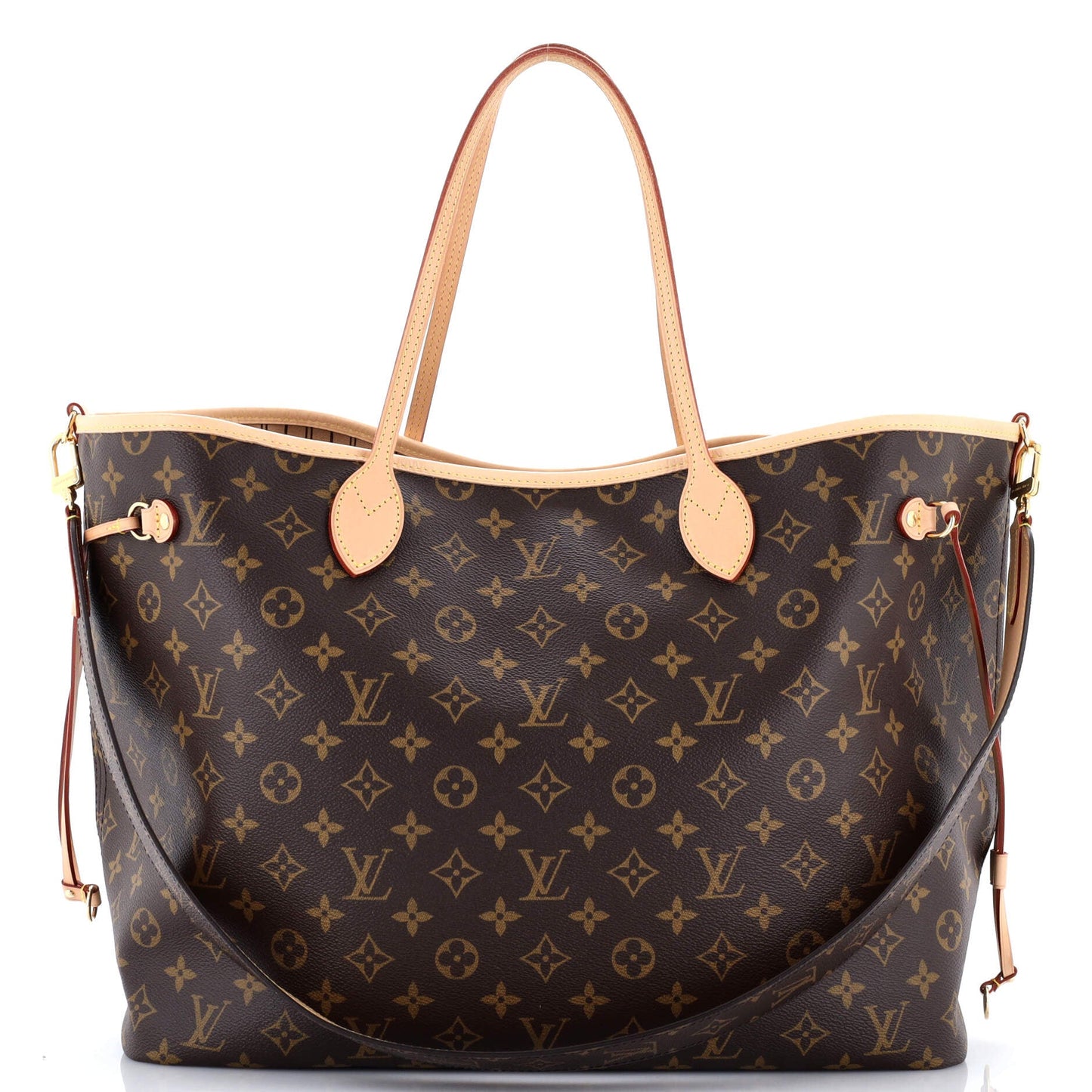 Neverfull Bandouliere Inside Out Monogram Canvas with Leather GM