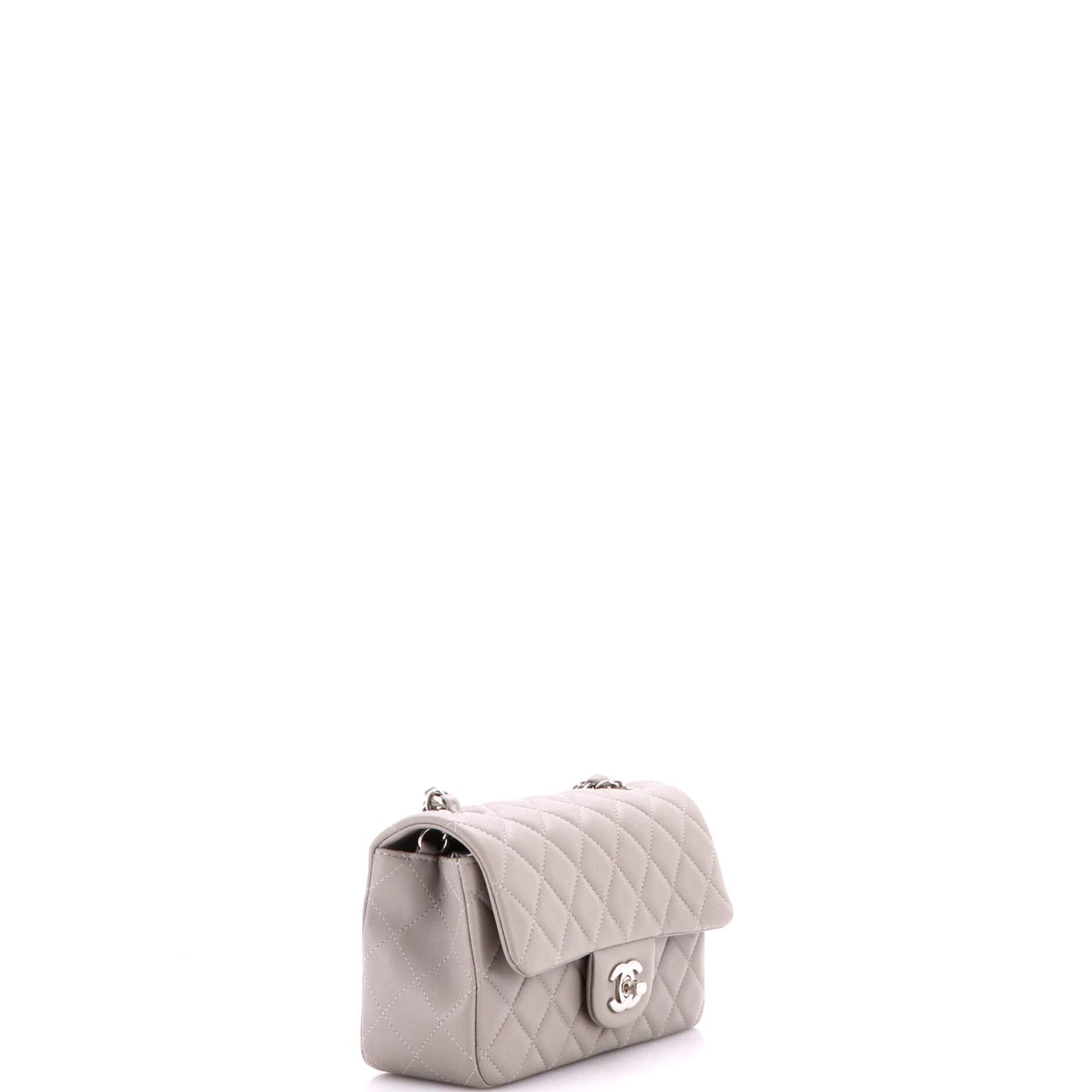 Classic Single Flap Bag Quilted Lambskin Mini