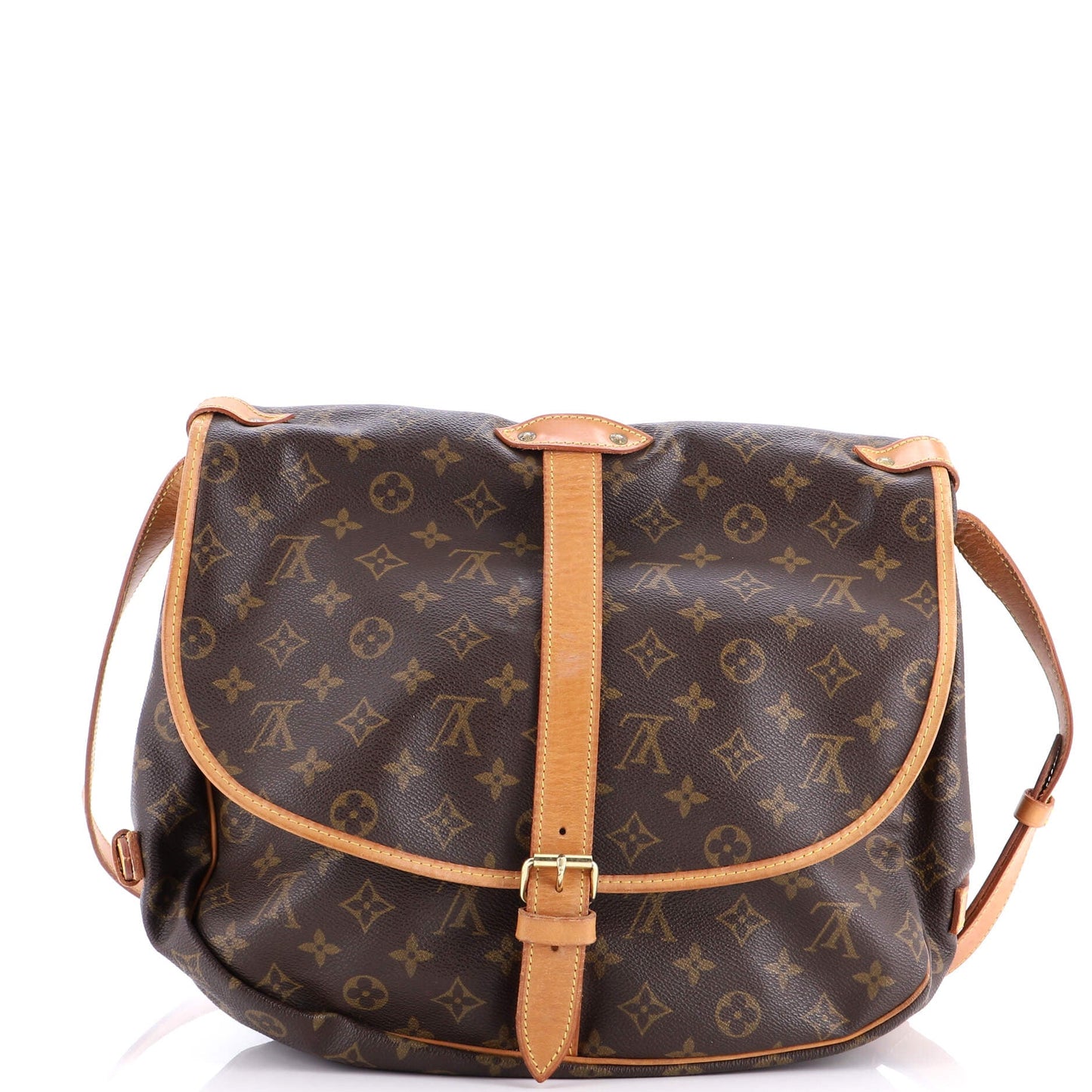 Saumur Handbag Monogram Canvas 35
