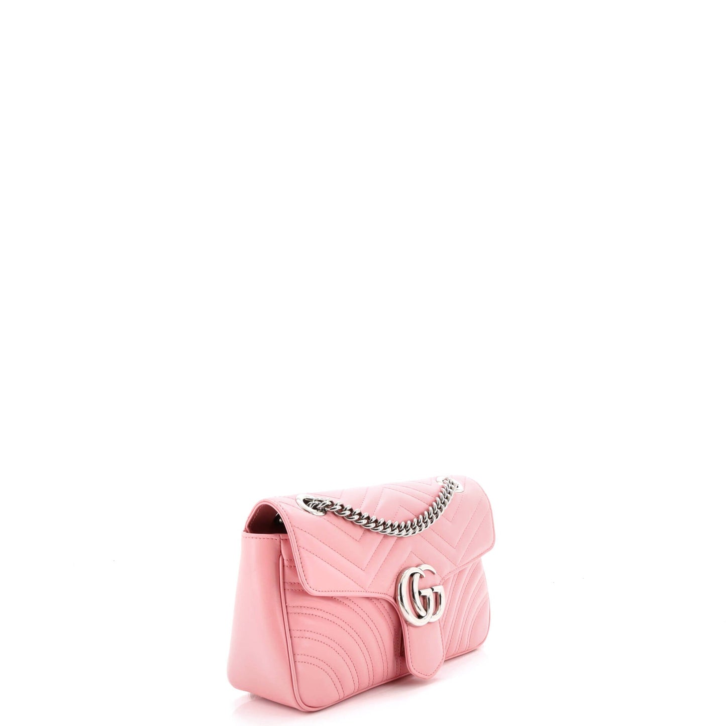 GG Marmont Flap Bag Matelasse Leather Small
