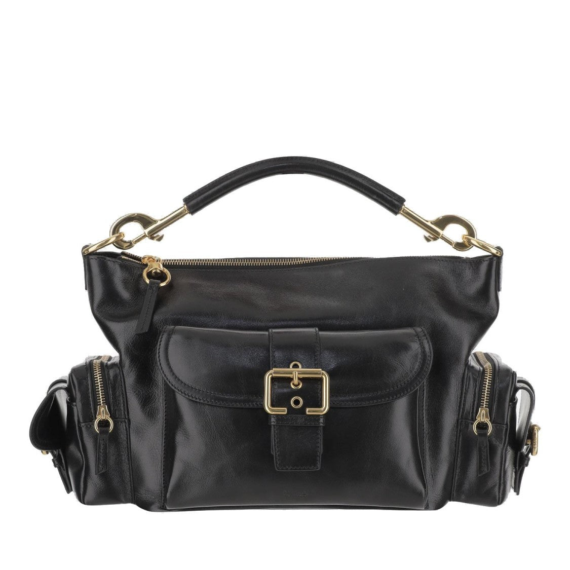 Chloé Shiny Leather Camera Bag