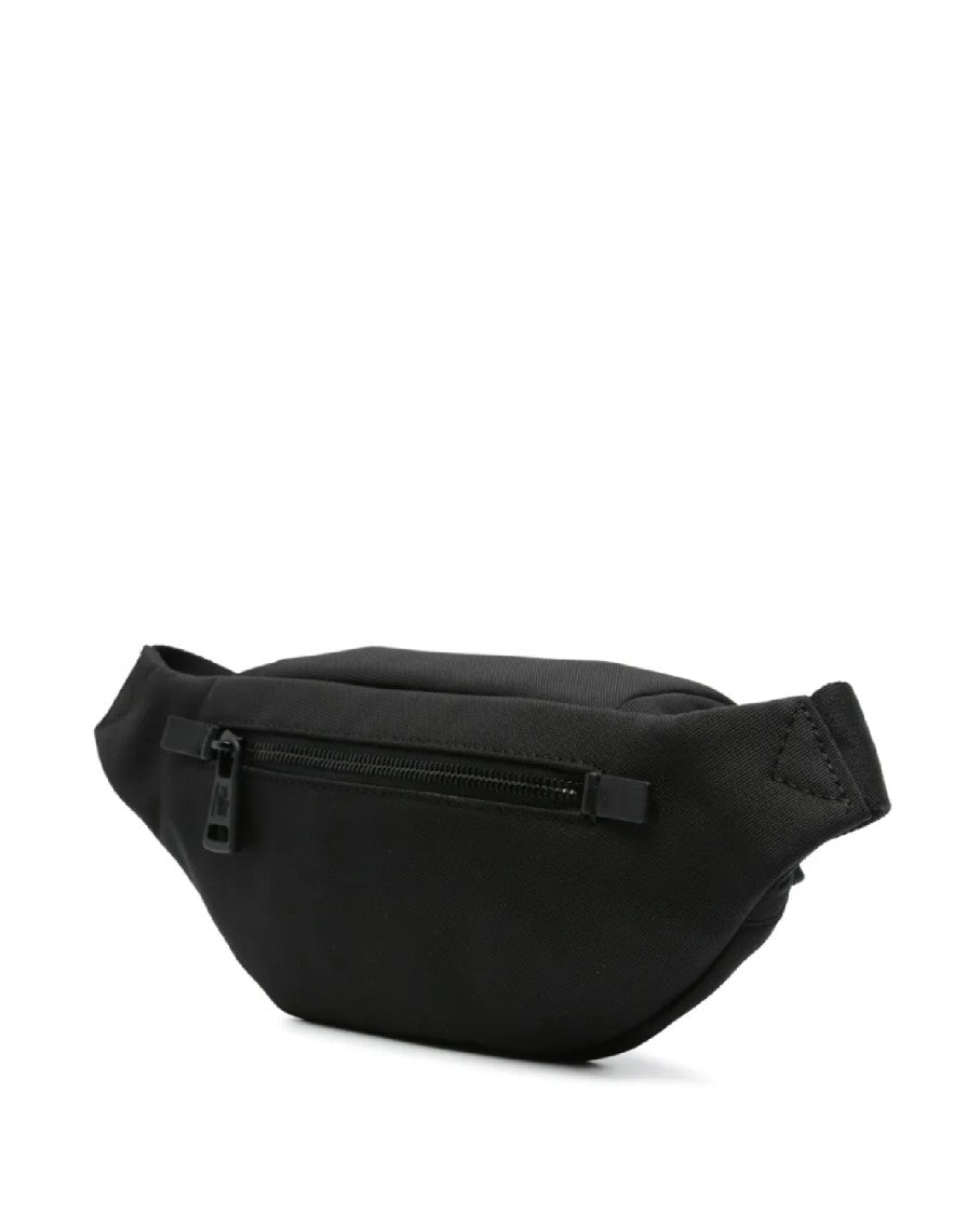 Moncler Black Belt Bag With Adjustable Strap