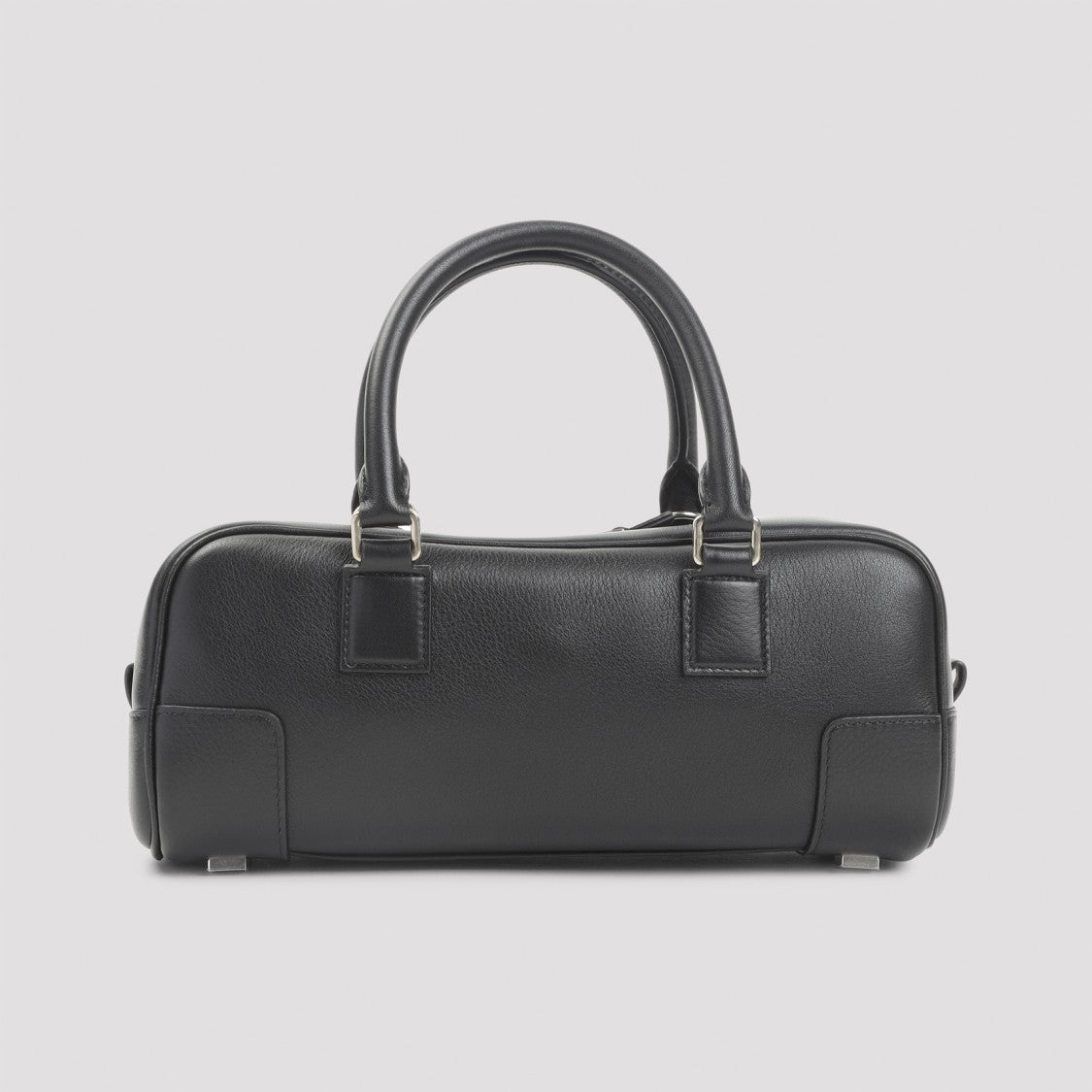 Loewe Elongated Rectangular Shoulder Bag With Silver Hardware
