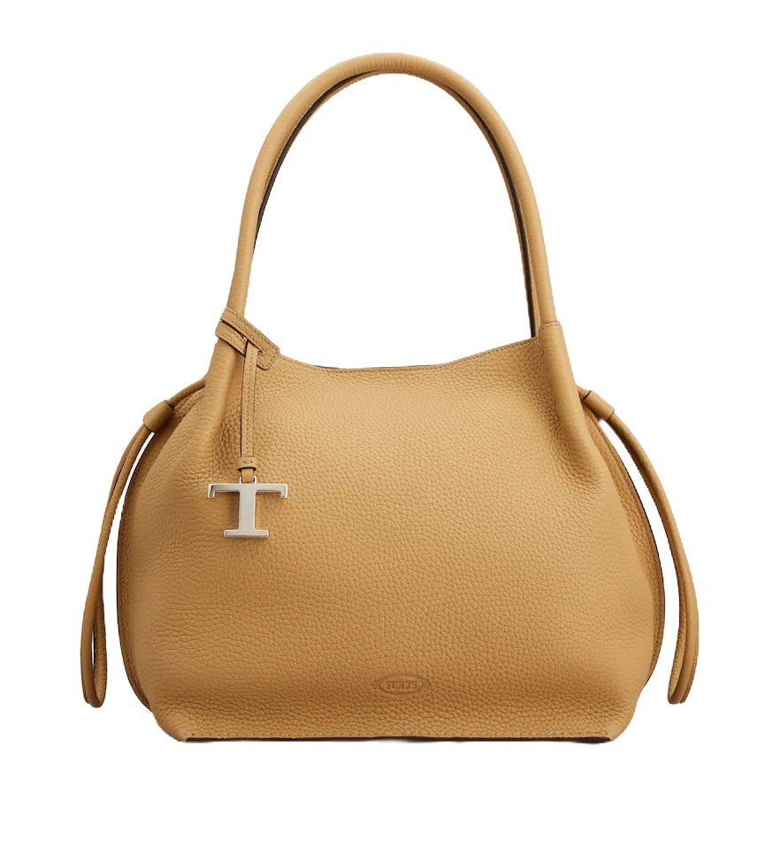 Tod's Medium Bullskin Leather Shoulder Bag