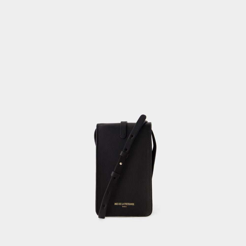Ines De La Fressange Leonore Crossbody - Leather - Black