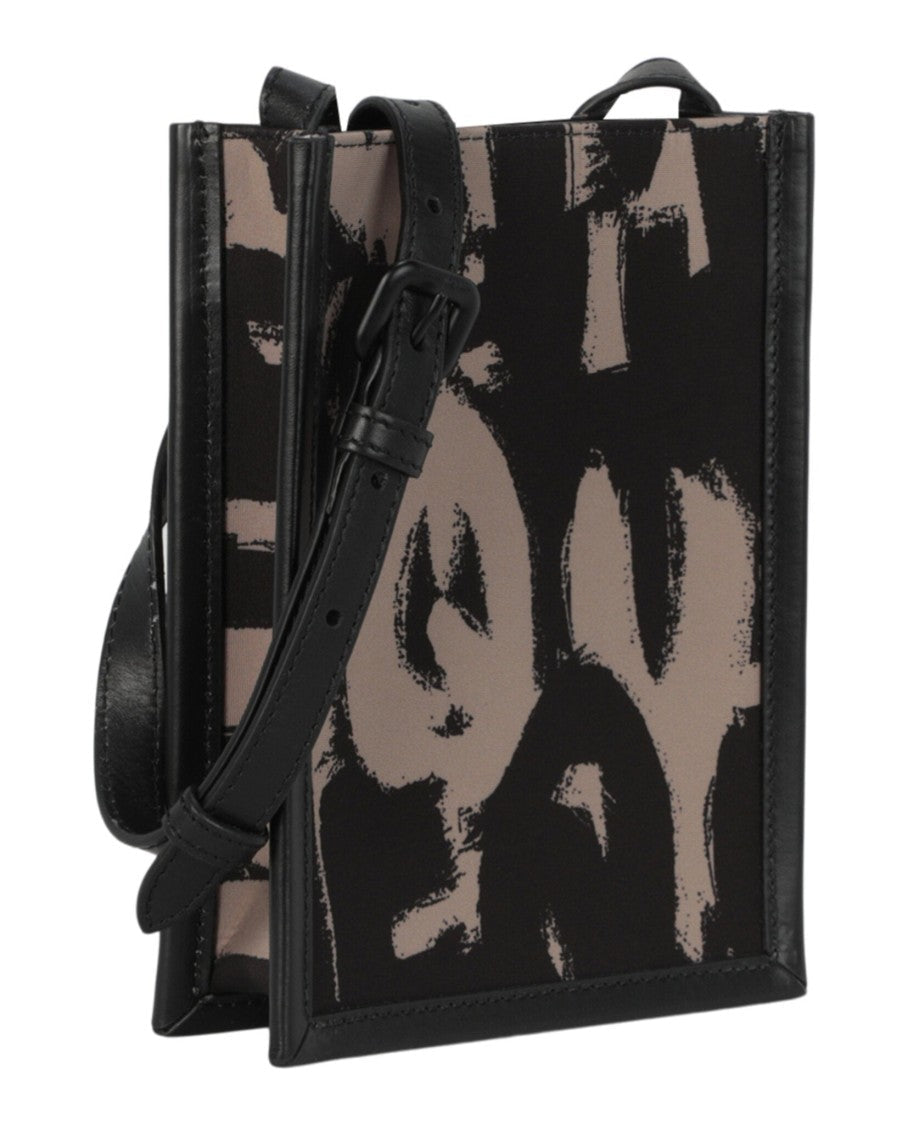 Alexander Mcqueen Graffiti Edge Mini Crossbody