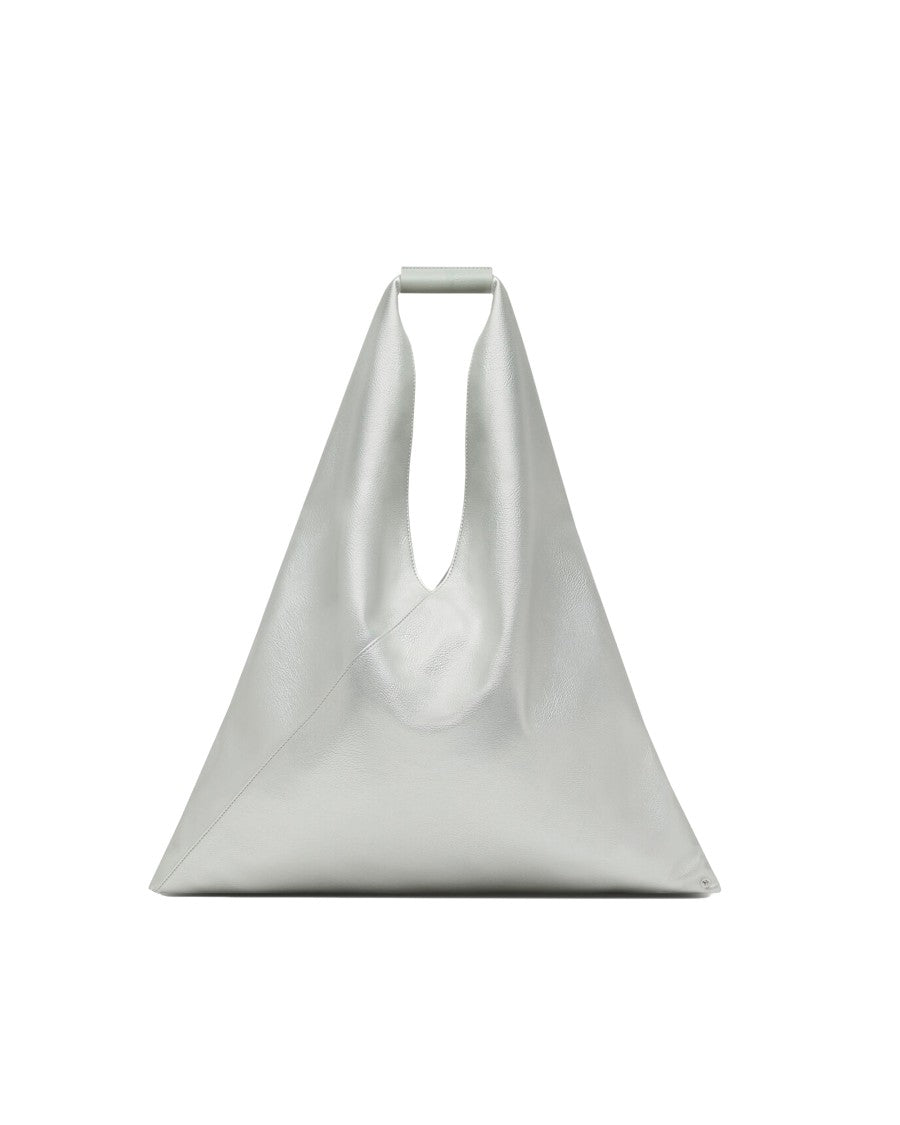 Mm6 By Maison Margiela Japanese Medium Silver Bag