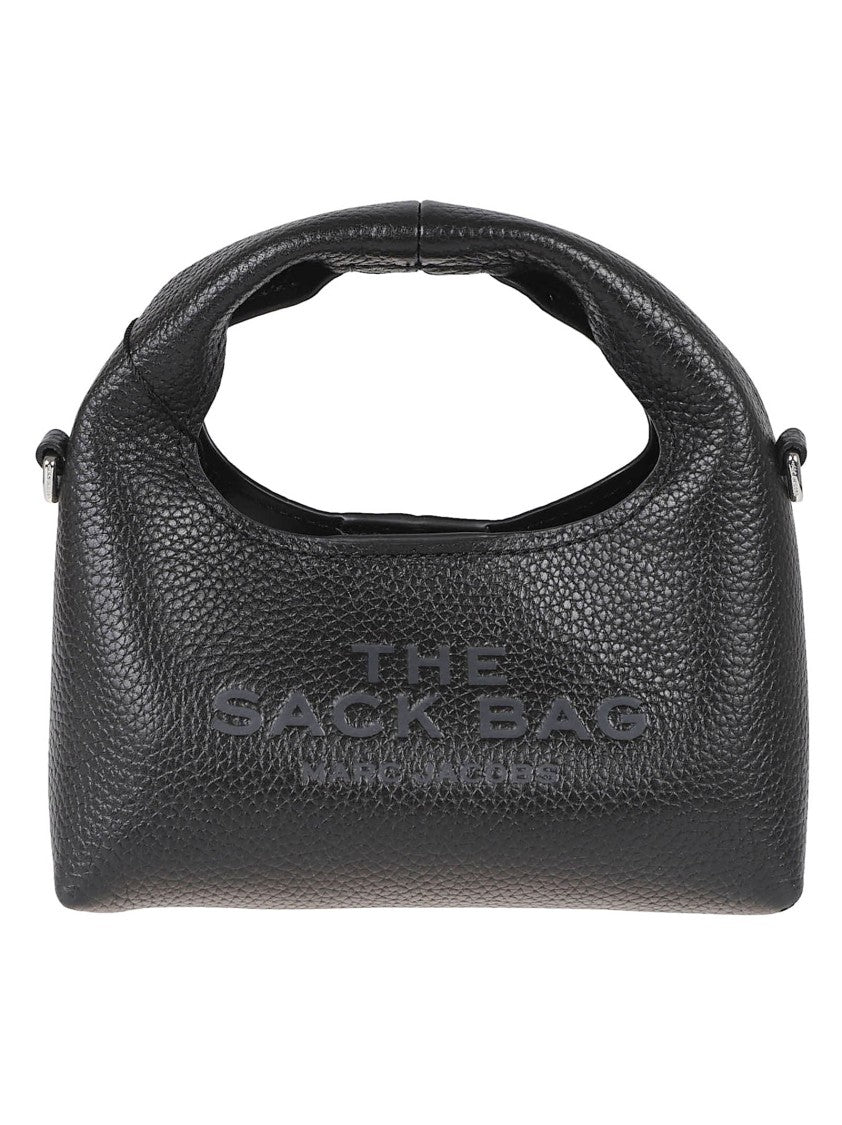 Marc Jacobs Miniature Structured Handbag In Pebbled Full-Grain Leather
