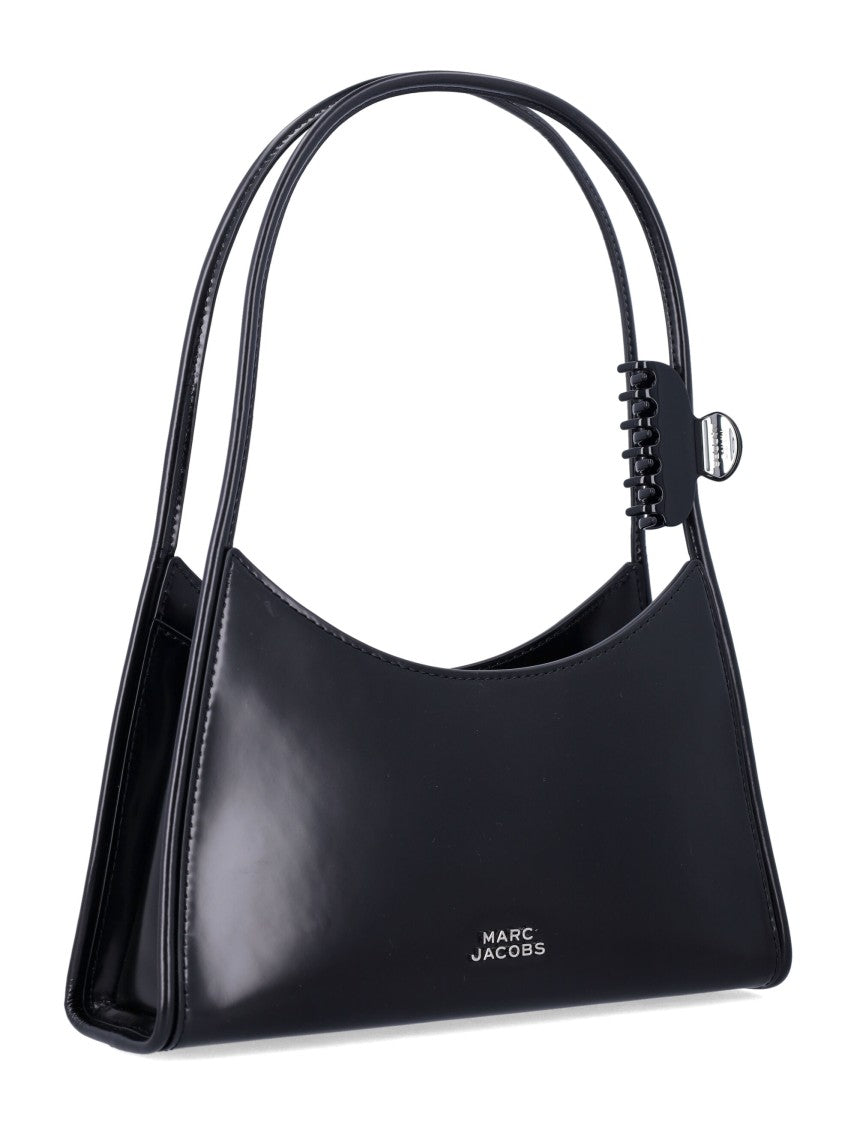 Marc Jacobs Glam Claw Clip Leather Shoulder Bag