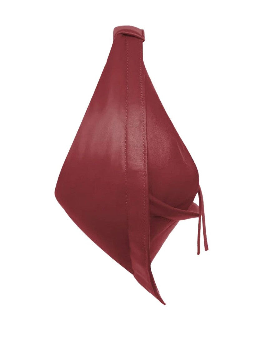 Federico Cina Calfskin Handbag With Triangular Base