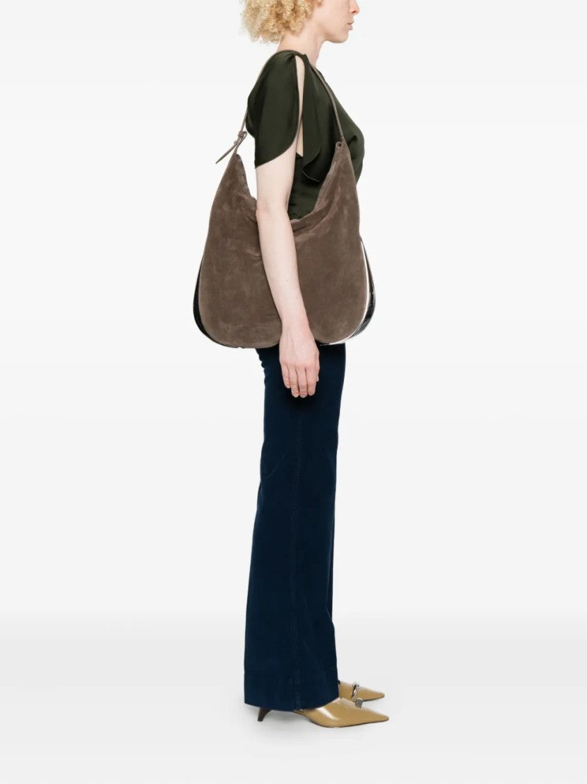 Benedetta Bruzziches Structured Handbag With Top Handle And Detachable Strap