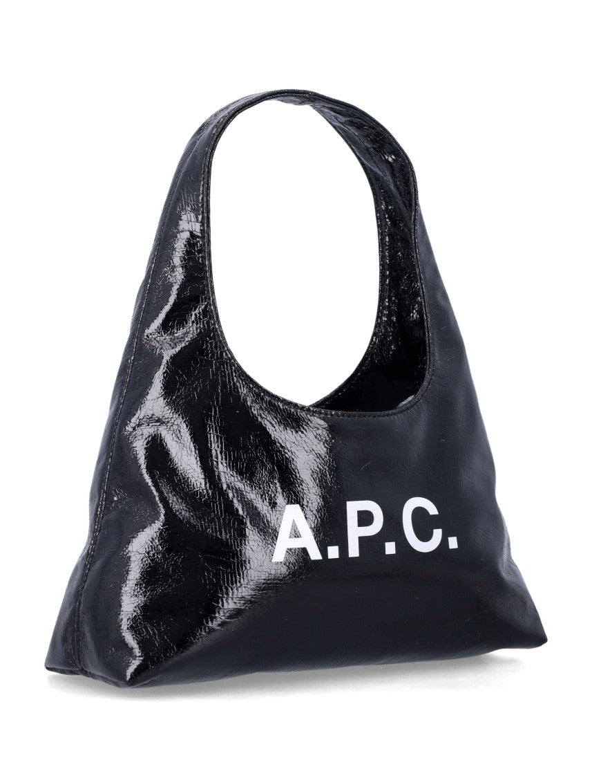A.P.C. Baby Ninon Black Shoulder Bag