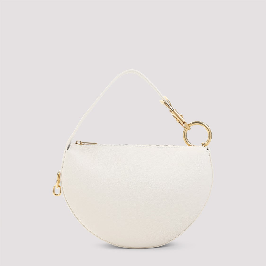 Burberry Soap White Leather Junior Knight Bag