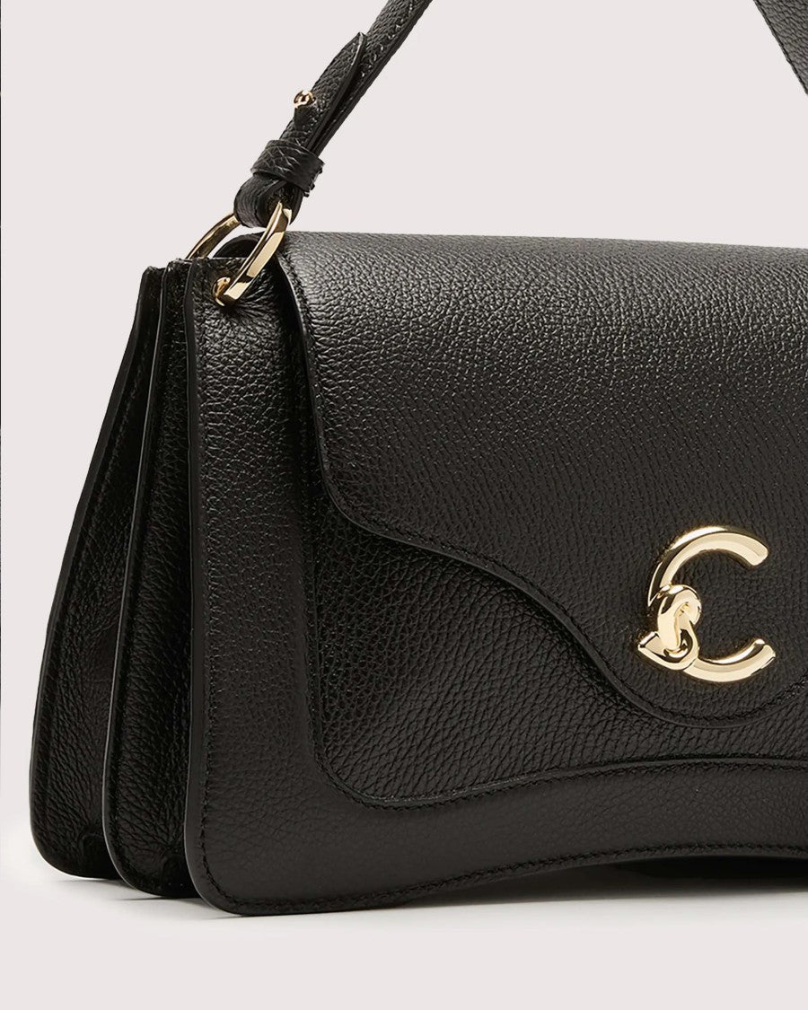 Coccinelle C-Me Bag In Medium Black