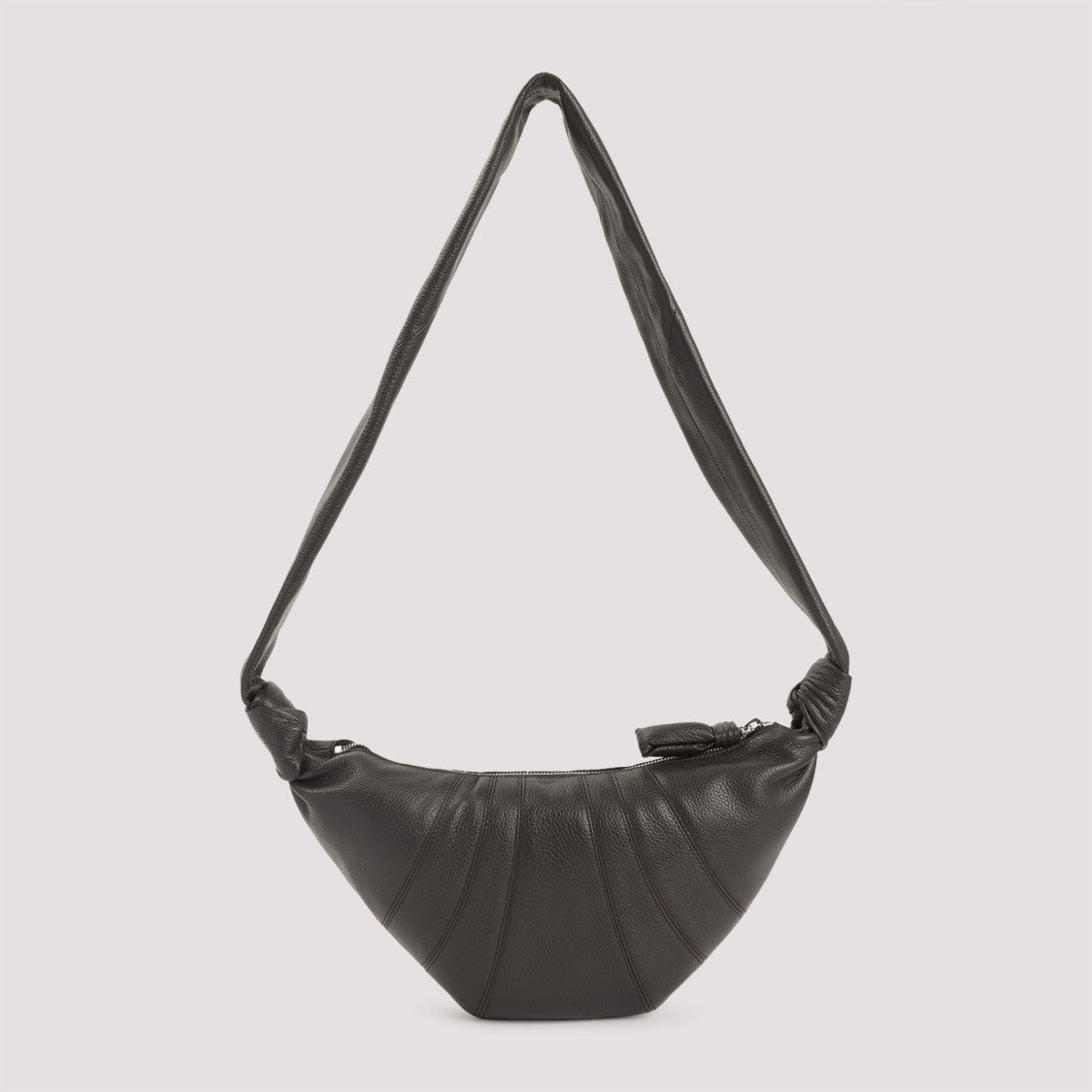 Lemaire Dark Chocolate Grained Goat Leather Bag
