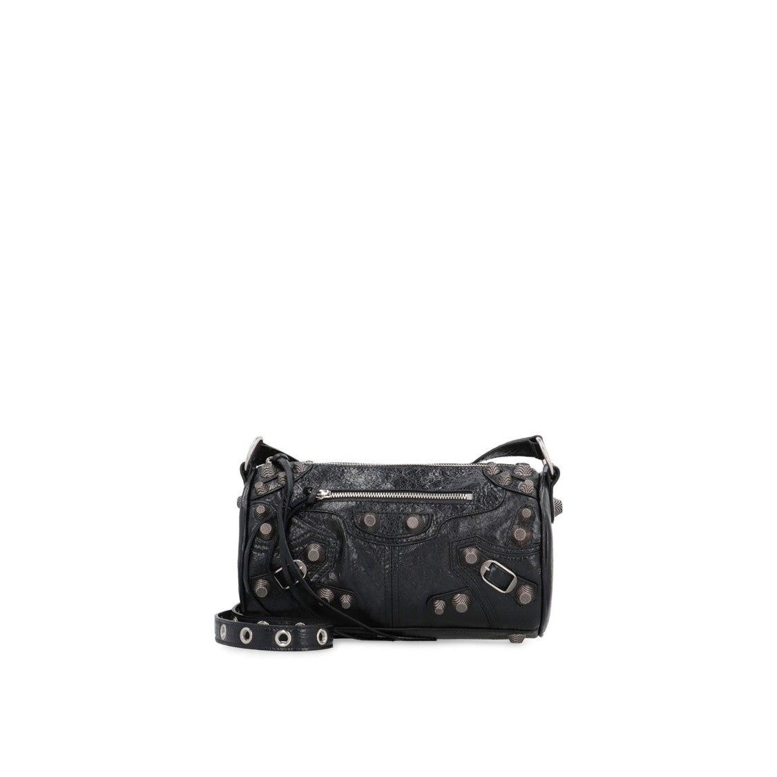 Balenciaga Cylindrical Shoulder Bag In Lamb Leather