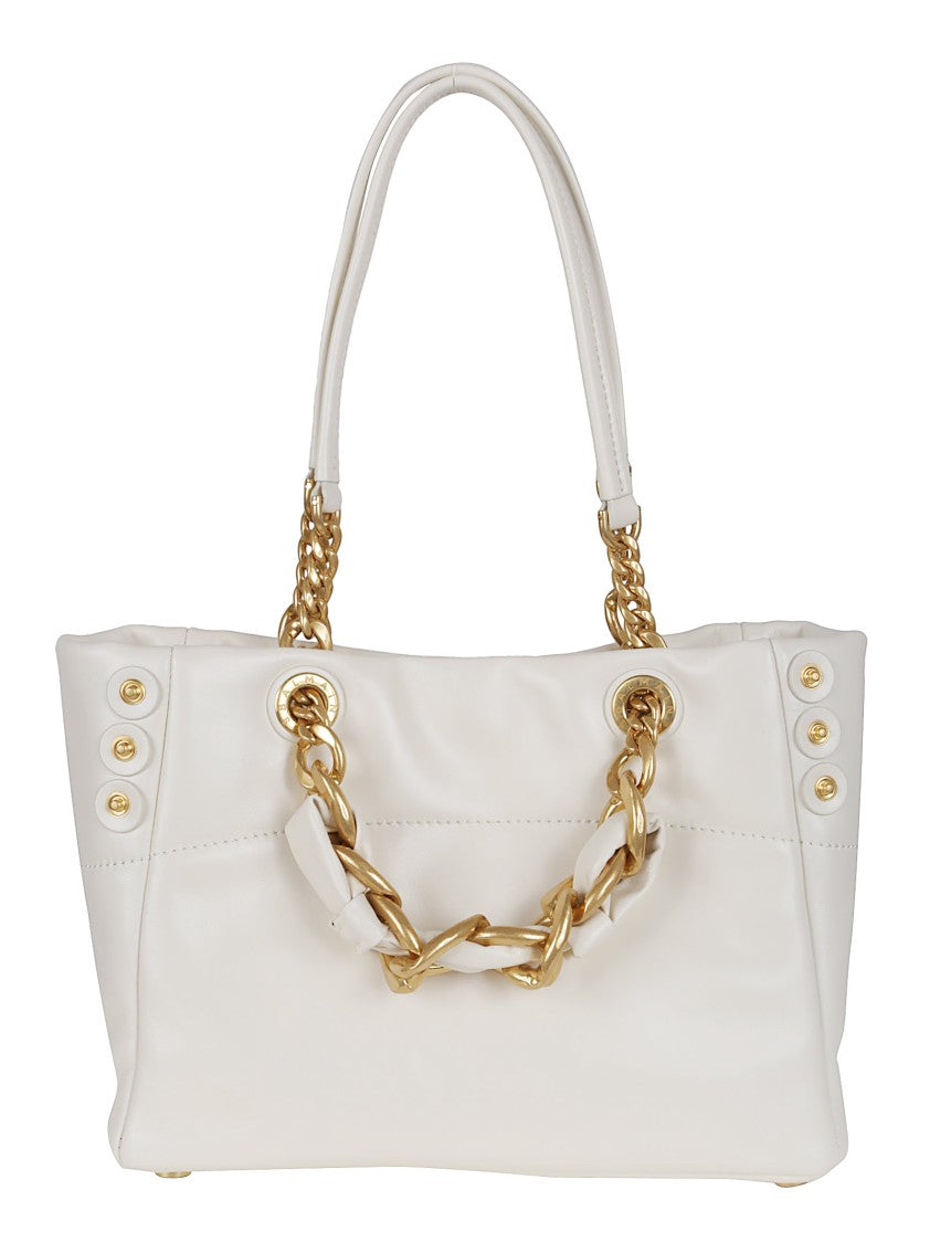 Balmain Smooth Leather Shopper Bag