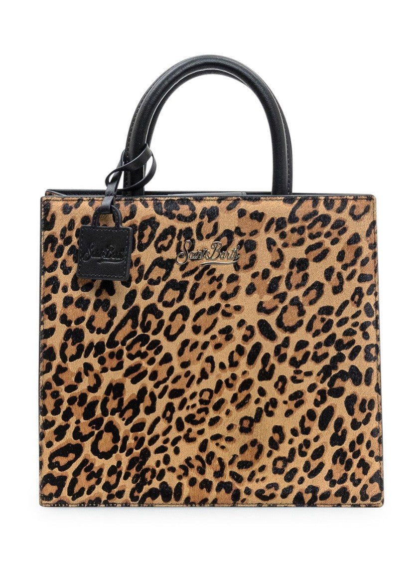 Mc2 Saint Barth Shop Bag Mini Leopard Women’S Bag