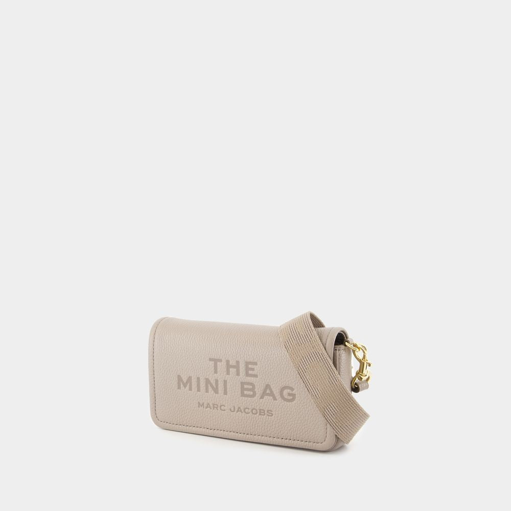 Marc Jacobs The Mini Crossbody - Leather - Grey
