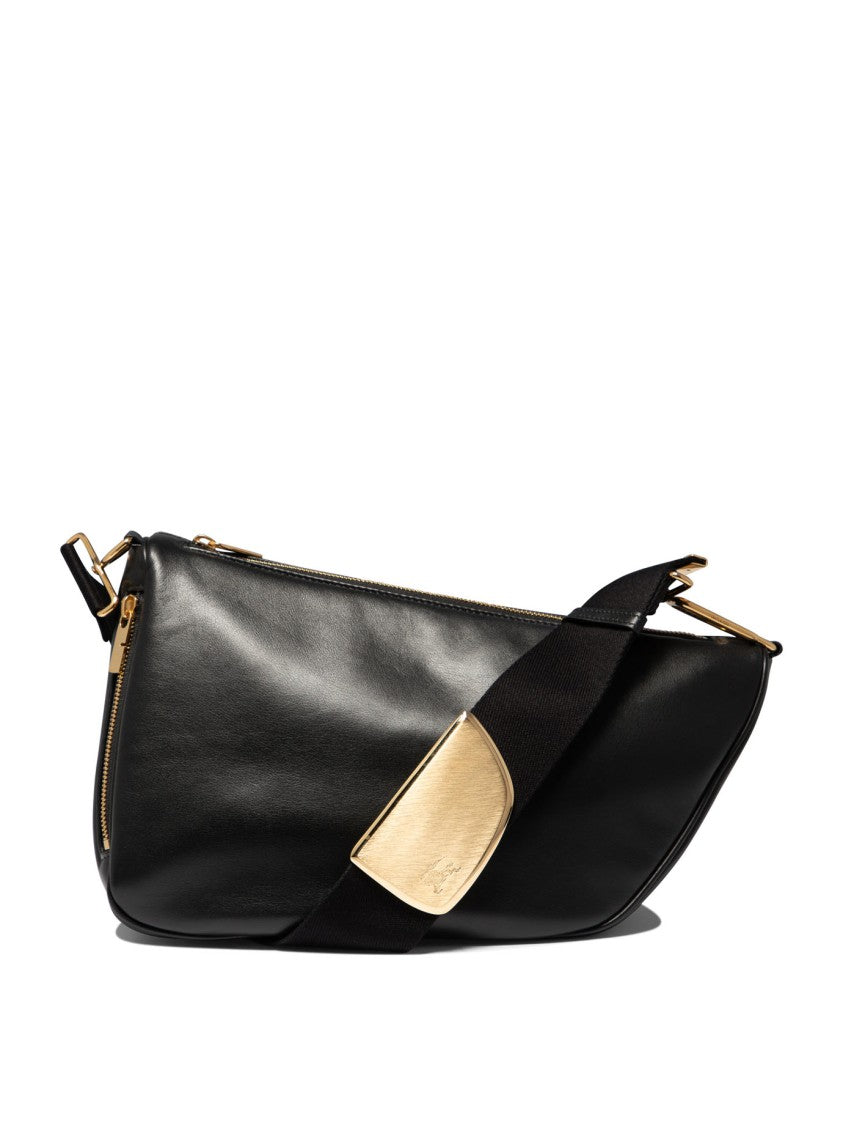 Burberry "Shield Messanger" Shoulder Bag