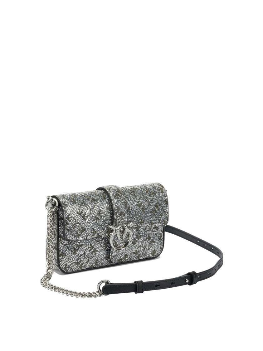Pinko Leather Crossbody Bag