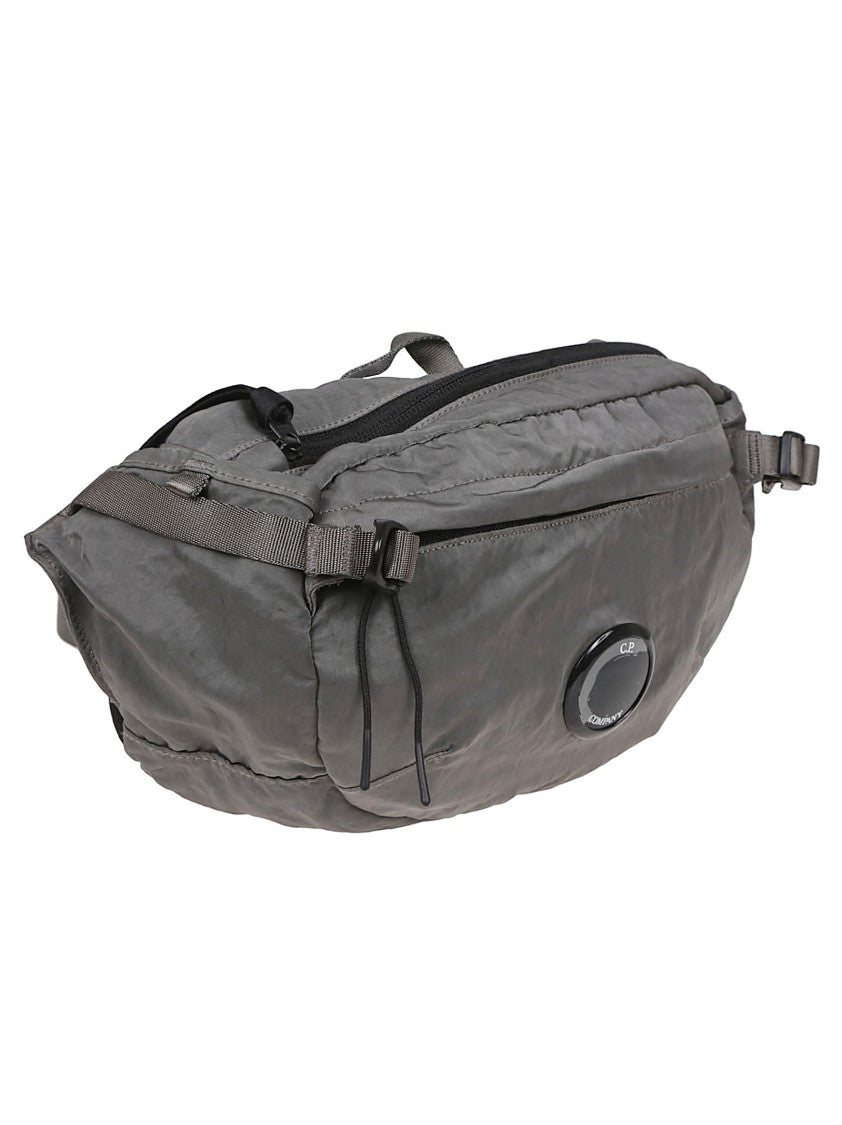 C.P. Company Compact Grey Polyamide Belt Bag