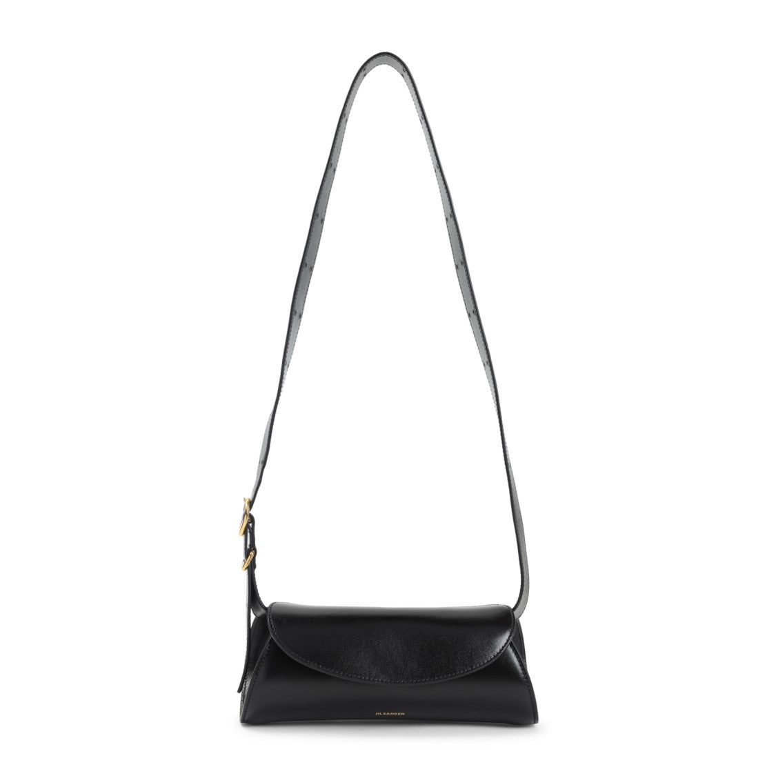 Jil Sander Cannolo Black Nappa Leather Mini Bag