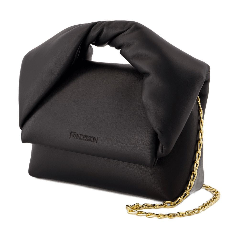 J. W. Anderson Small Twister Crossbody - Leather - Black