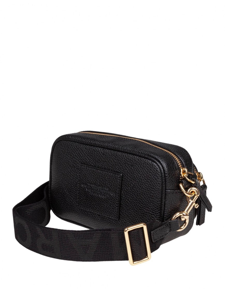 Marc Jacobs The Crossbody Tote Leather Bag Black Color