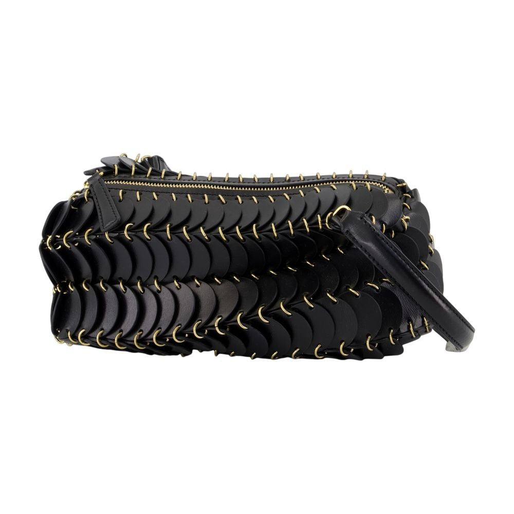 Rabanne Crossbody - Leather - Black