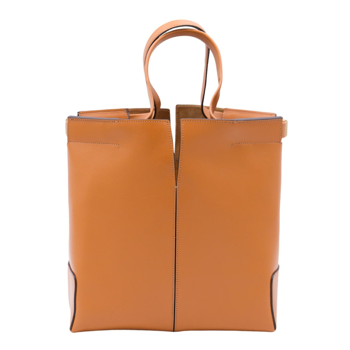 Tod's Structured Leather Tote Bag