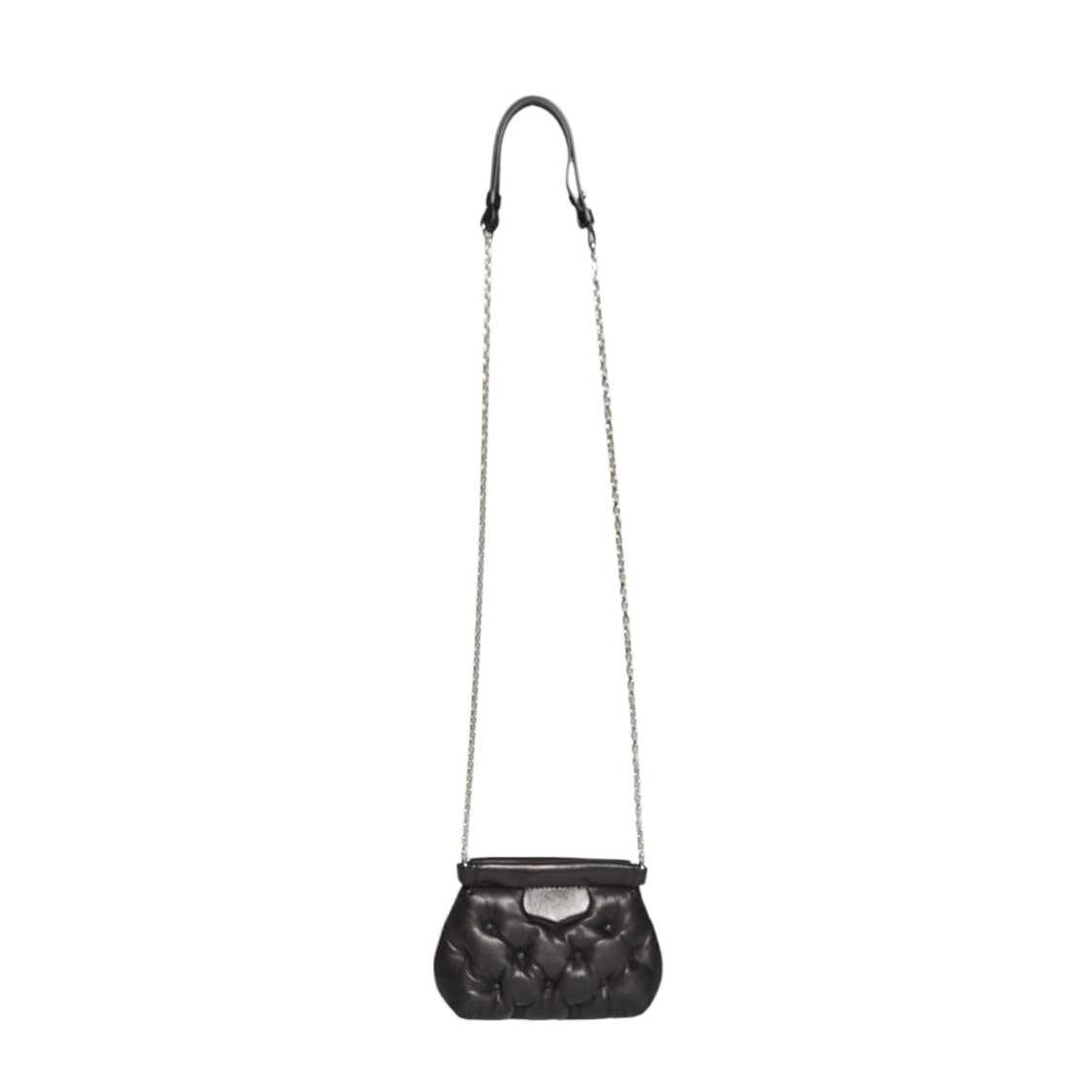 Maison Margiela Glam Slam Classique Baby Black Leather Bag
