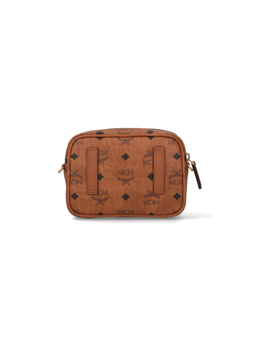 Mcm “Aren” Mini Crossbody Bag – Brown