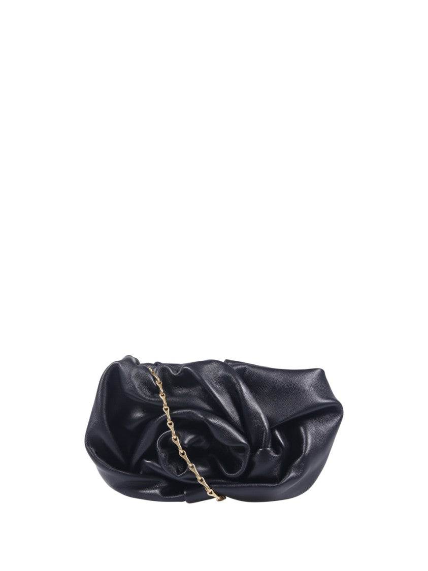 Burberry Ll Rose Clutch W/Chain Slt